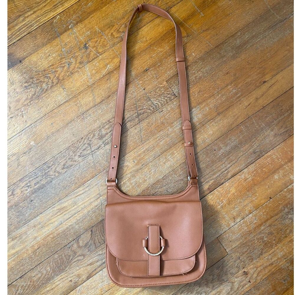 Torrid Tan Faux Leather Crossbody Purse